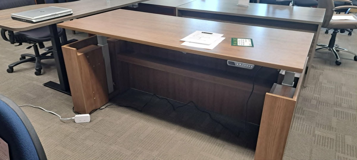 HADSD5001NNMWNSIL DESK - WALNUT