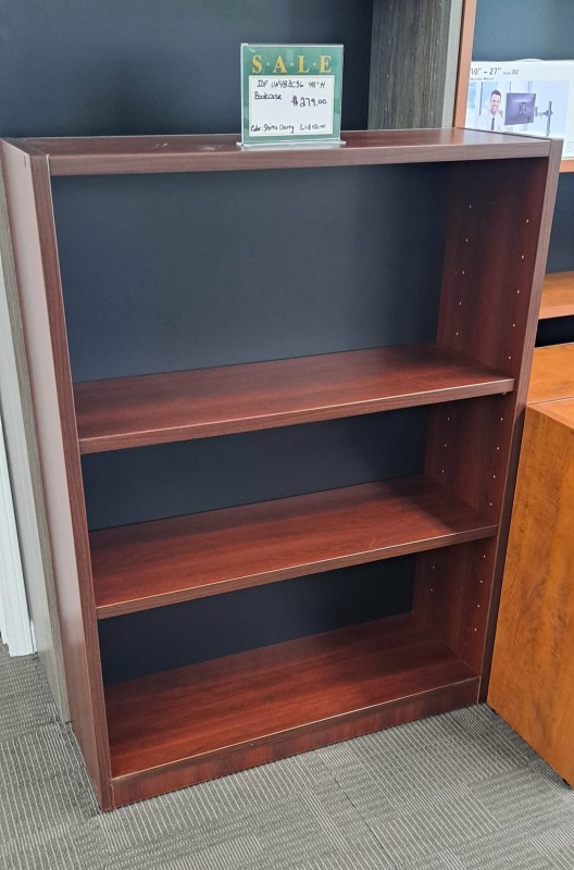 IOF UN48BC36 48" BOOKCASE - SHIRAZ CHERRY