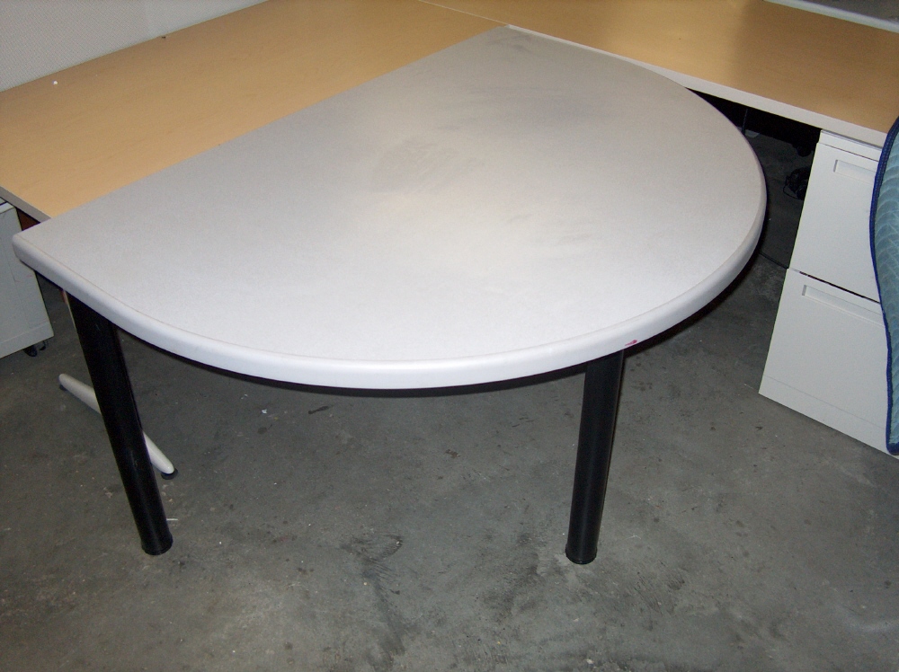 Half moon clearance conference table