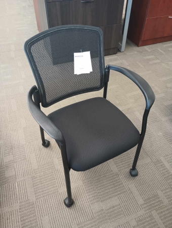 EUROTECH 7011 SIDE CHAIR WITH CASTERS