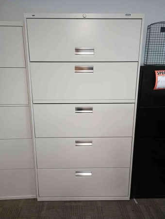 PRE-OWNED 5-DRAWER HON LATERAL FILE 