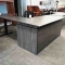 CUSTOM WRAP AROUND ELECTRIC HEIGHT DESK (Image 1)